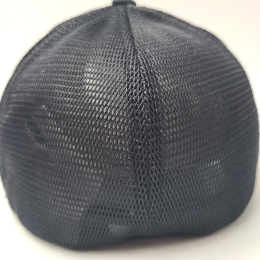 Volcom Hat Fitted One Size Trucker Mesh Black Hawaii Stone Rainbow Surf Skate